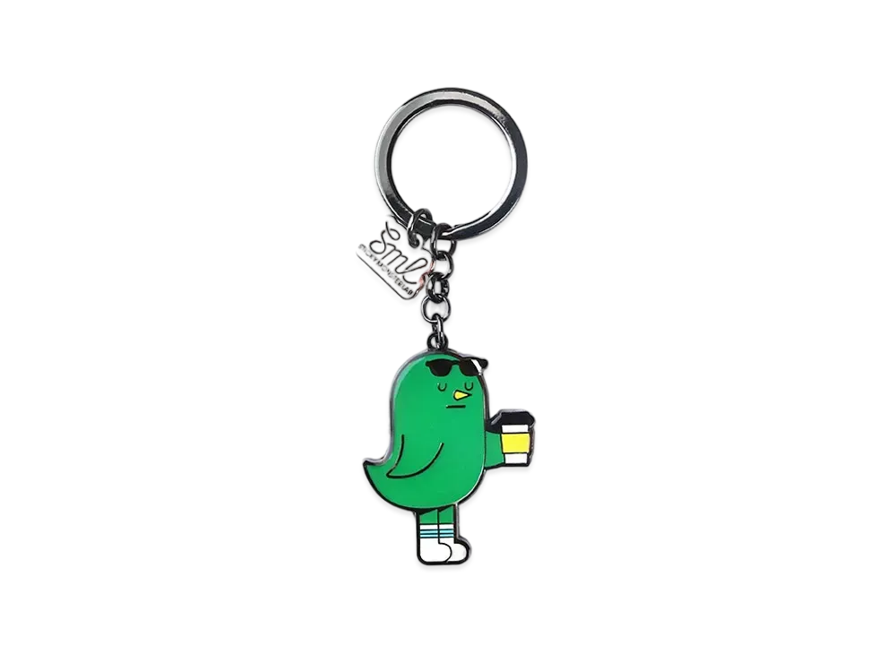 Sticky Monster Lab SML Key Ring "GREEN"