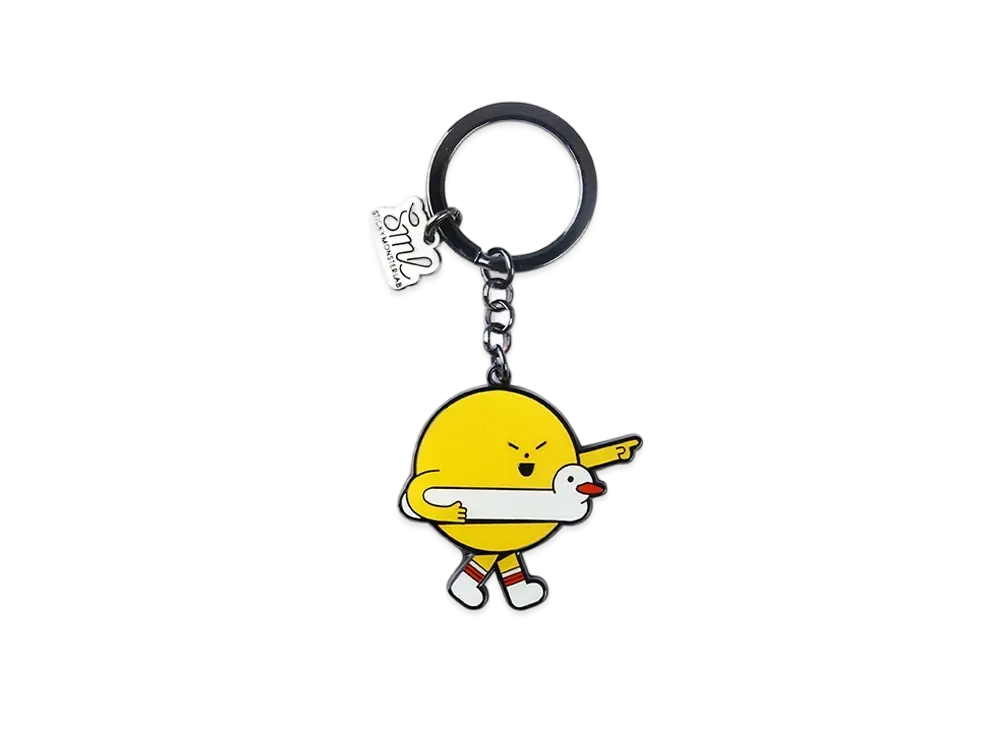 Sticky Monster Lab SML Key Ring "YELLOW"
