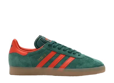 adidas Gazelle "Collegiate Green/Preloved Red/Gum"