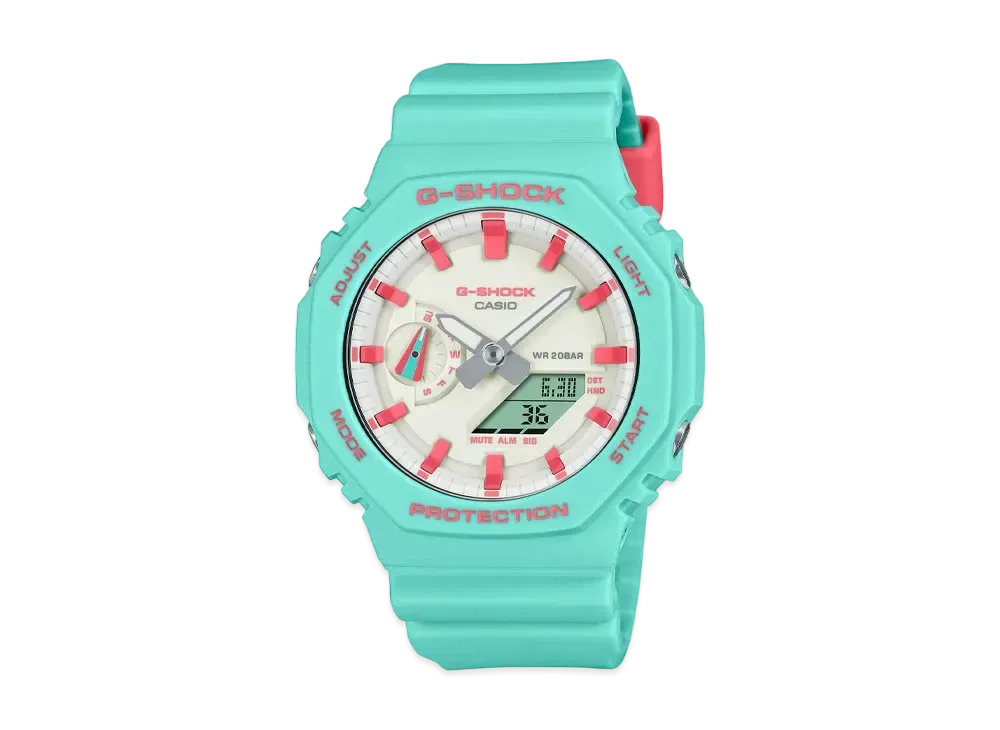 Casio G-Shock x Rich Brian 2100 Series GA-2100RB-3AJR "Sea Foam Green"