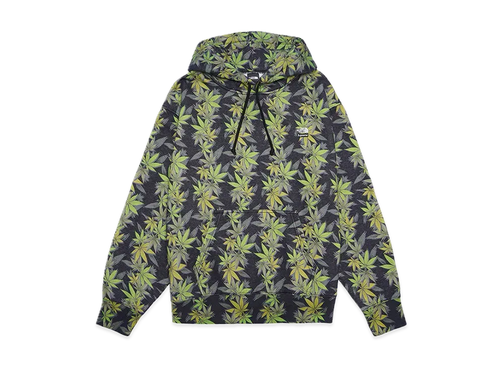 Supreme x The North Face Leaf Hooded Sweatshirt "Black"
