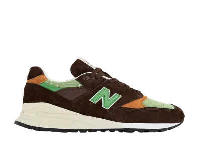 ニューバランス 998 "ブラウン/グリーン"