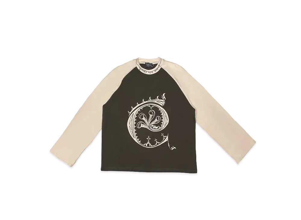 Erehwon The Reincarnetion L/S Jersey "BEIGE/BLACK"