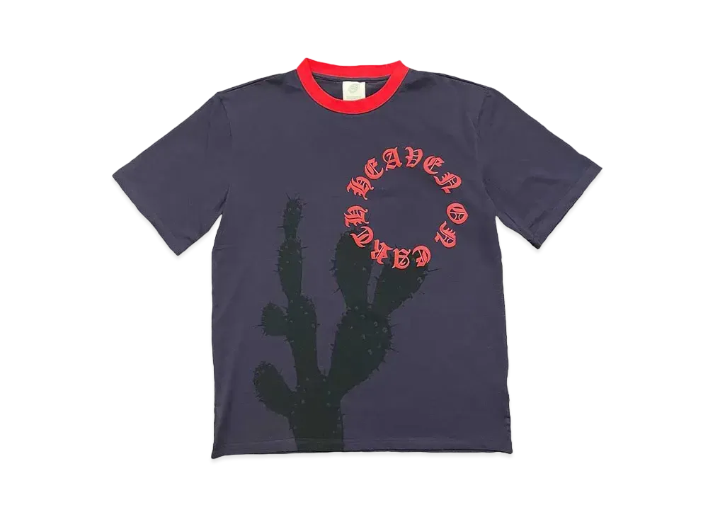 Erehwon Heaven on Earth Cactus Ringer Tee "DUSK"