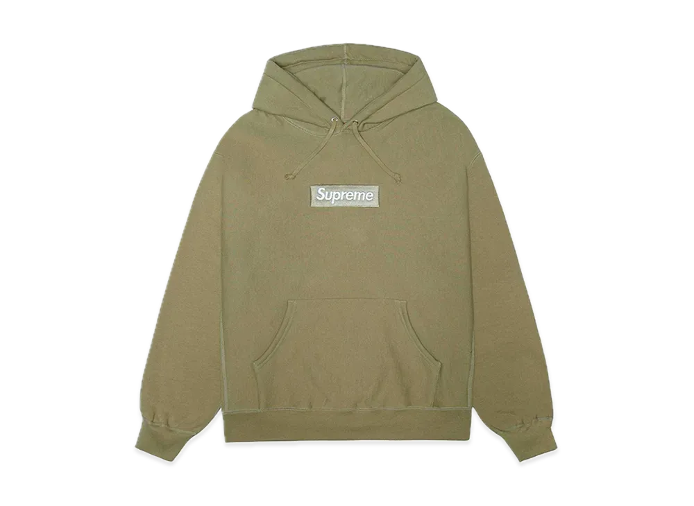 Supreme Box Logo Hooded Sweatshirt "Dark Sand" (23FW)