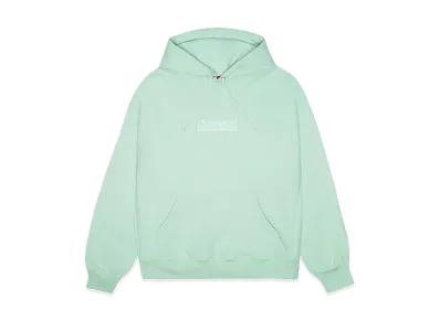 Supreme Box Logo Hooded Sweatshirt "Light Green" (23FW)