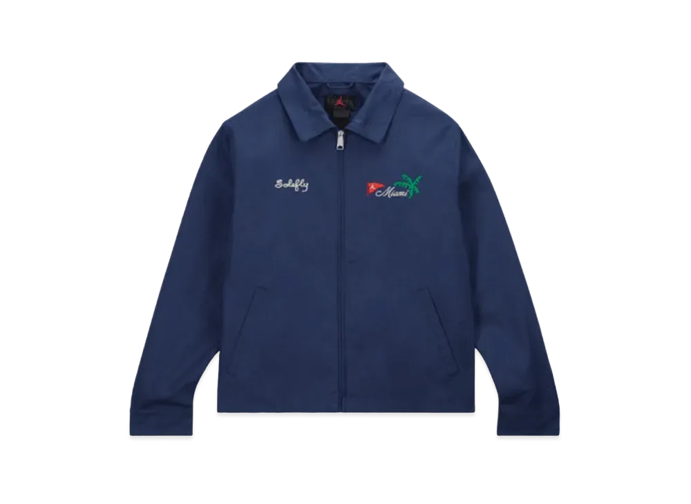 ナイキ ジョーダン x ソールフライ メンズ コーチ ジャケット "ネイビー"