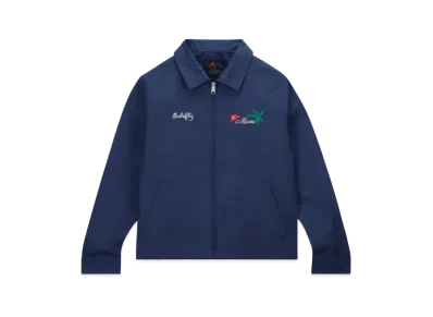 Nike Jordan x SoleFly Men's Coach Jacket "Navy"