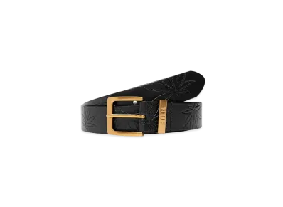 HUF Plantlife Leather Belt "Black"