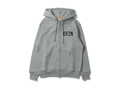 UNION x KOWGA Zip Up Hoodie "Gray"