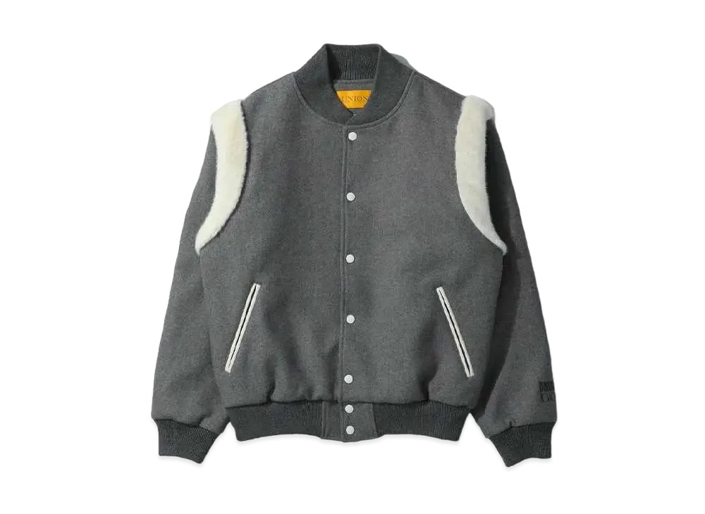 UNION x KOWGA Varsity Jacket "Gray"