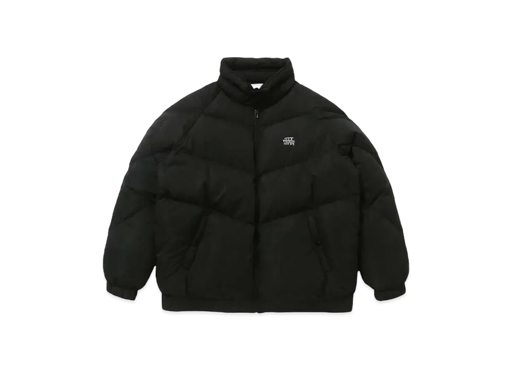 CITY COUNTRY CITY DOWN JACKET "BLACK"