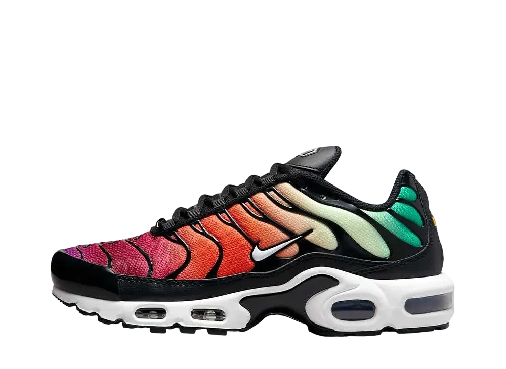 Nike Women's Air Max Plus "Black/Viotech/Team Red/White"