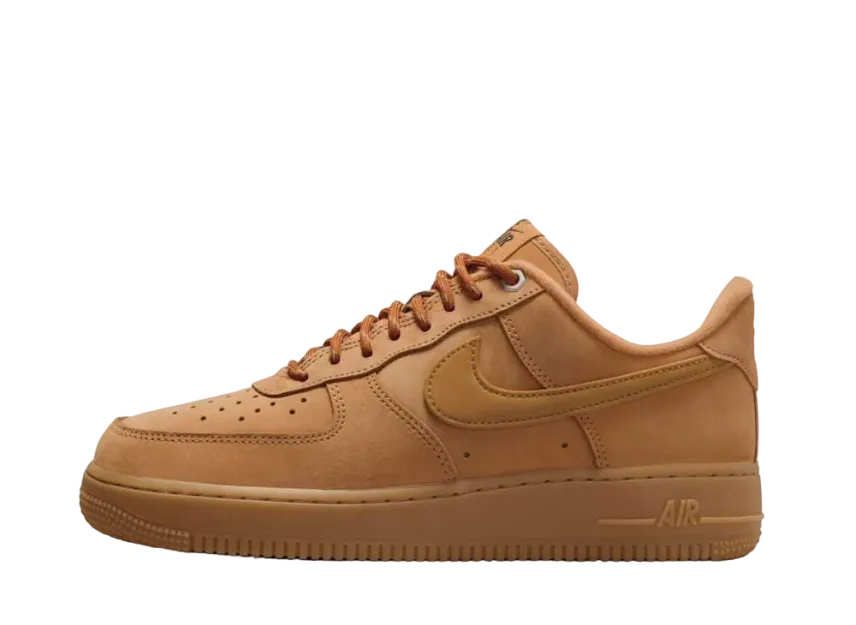 ナイキ ウィメンズ エアフォース1 '07 WB "フラックス/ウィートガム"