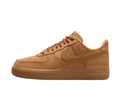 ナイキ ウィメンズ エアフォース1 '07 WB "フラックス/ウィートガム"