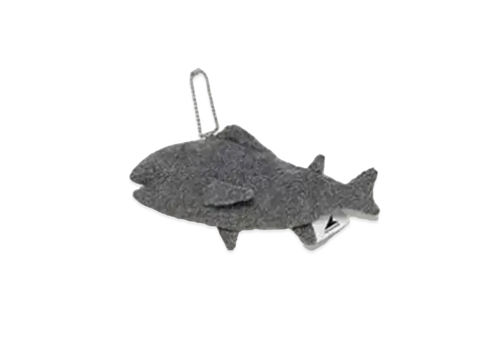 DESCENDANT x Ron Herman Plush Key Holder Tuna "Gray"