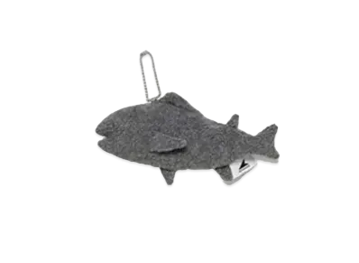 DESCENDANT x Ron Herman Plush Key Holder Tuna "Gray"