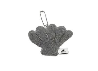 DESCENDANT x Ron Herman Plush Key Holder Shell "Gray"