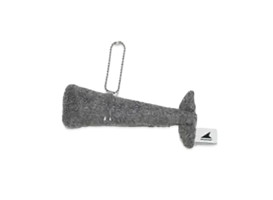 DESCENDANT x Ron Herman Plush Key Holder Sperm Whale "Gray"