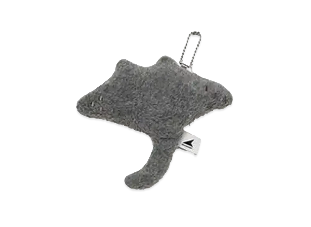 DESCENDANT x Ron Herman Plush Key Holder Stingray "Gray"