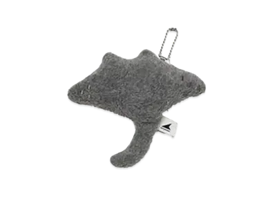 DESCENDANT x Ron Herman Plush Key Holder Stingray "Gray"