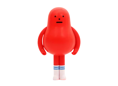 Sticky Monster Lab SML LIFE: REDMON FIGURE "MULTI"