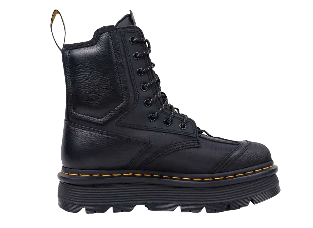 Dr.Martens 14XX 1460 Beta Zebzag 8-Eye Boots "Black"