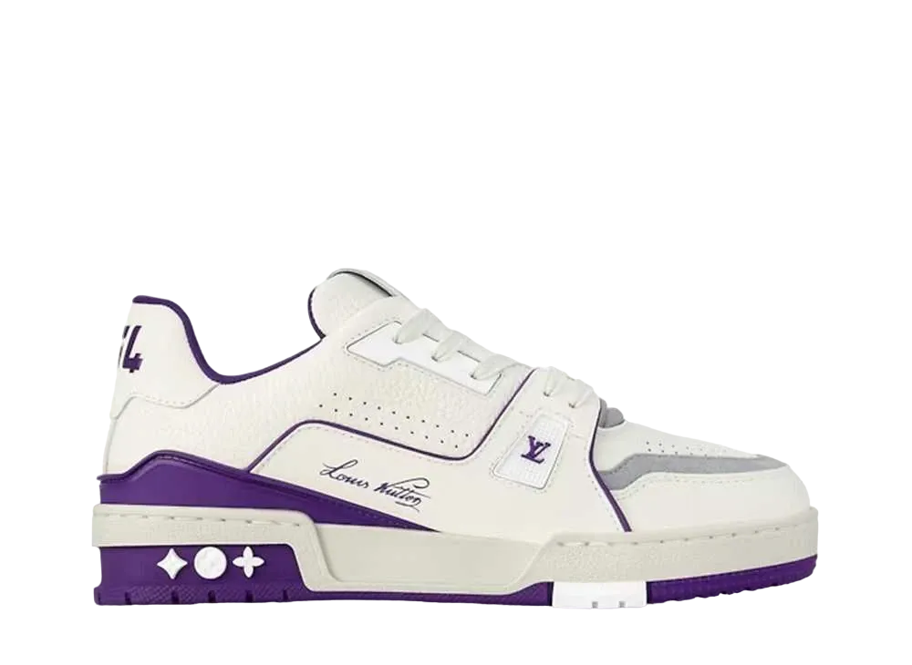 Louis Vuitton Women's LV Trainer Sneaker "Violet"