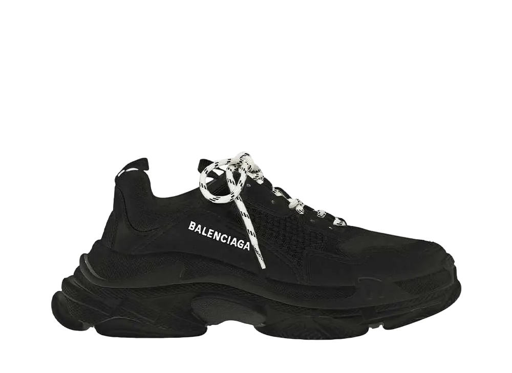 バレンシアガ ウィメンズ トリプルS "ブラック"