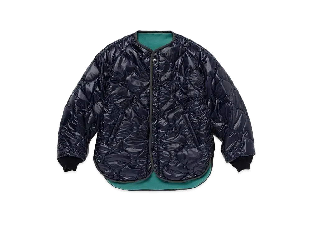 DESCENDANT Asmil Nylon Jacket Climashield "Navy"