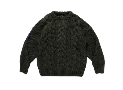 DESCENDANT Main Not Cable Knit "Green"