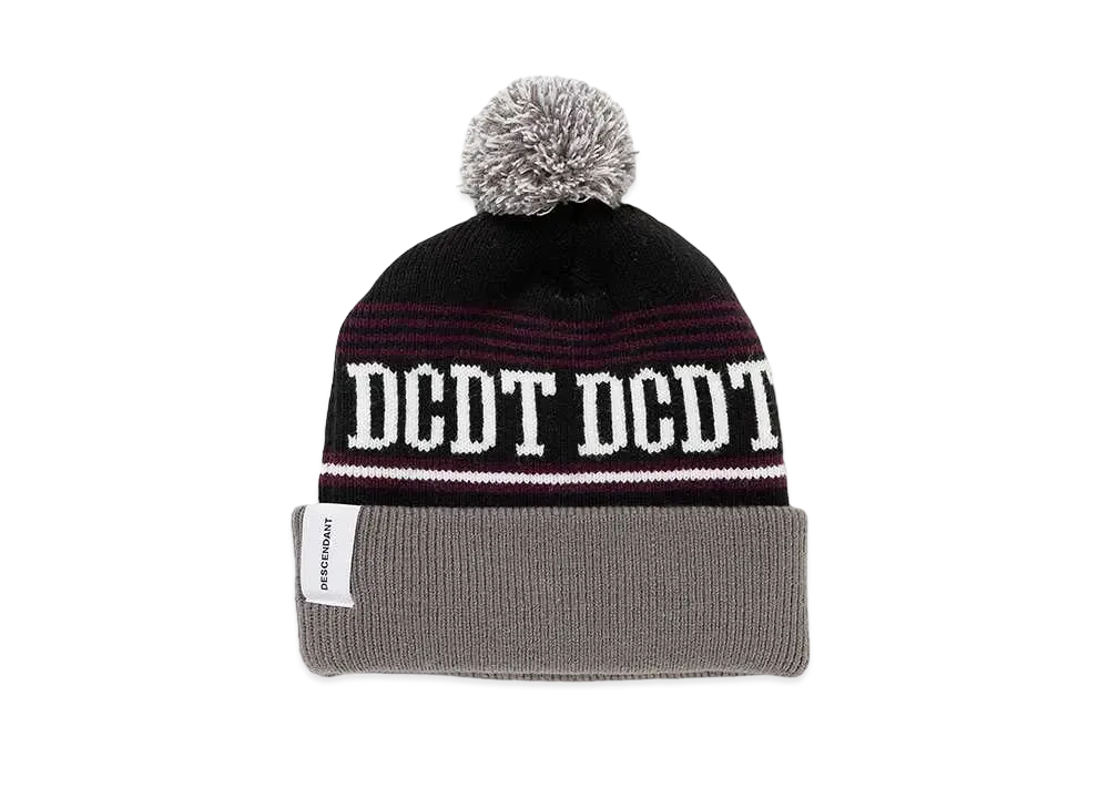 DESCENDANT Ski Beanie "Black"