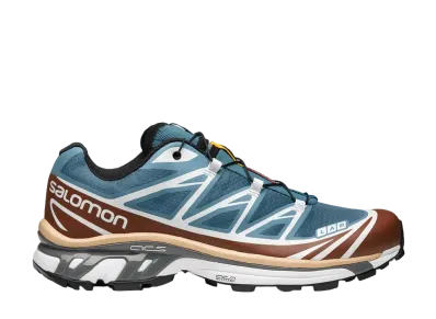 Salomon XT-6 "Aegean Blue/Tortoise Shell/Hazelnut"