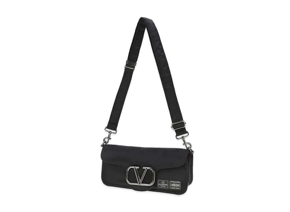 VALENTINO GARAVANI × PORTER Loco Bag Medium "Black"