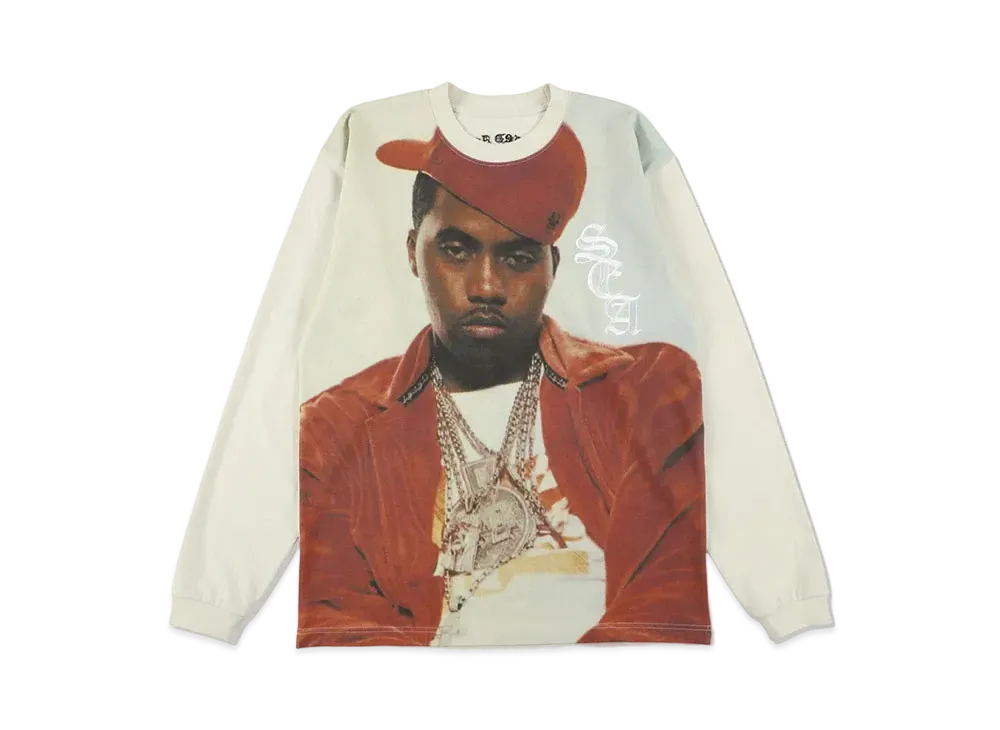 WIND AND SEA Nas L/S Tee 1 #1 "White"