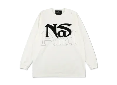 WIND AND SEA Nas L/S Tee 2 "White"