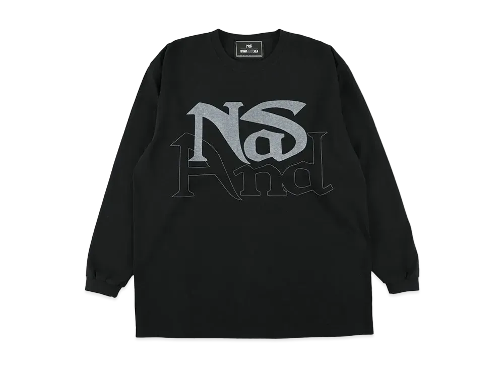 WIND AND SEA Nas L/S Tee 2 "Black"