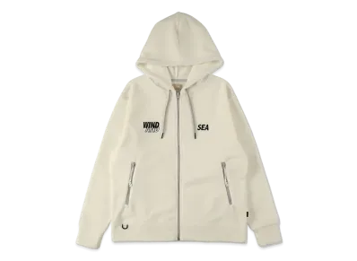 WIND AND SEA WDS-EX Polartech Fleece Jacket "White"