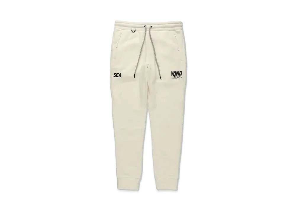 WIND AND SEA WDS-EX Polartech Fleece Pants "White"