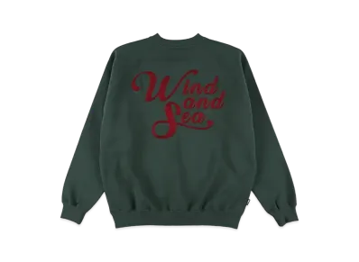 WIND AND SEA SDCL (WDS) Raglan Crew Neck "Green"