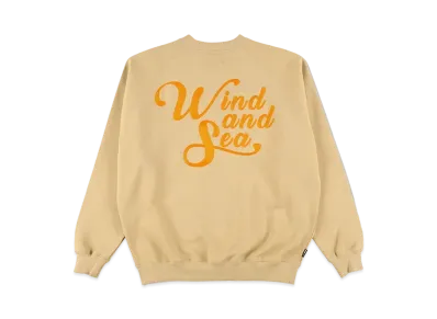 WIND AND SEA SDCL (WDS) Raglan Crew Neck "Sand"
