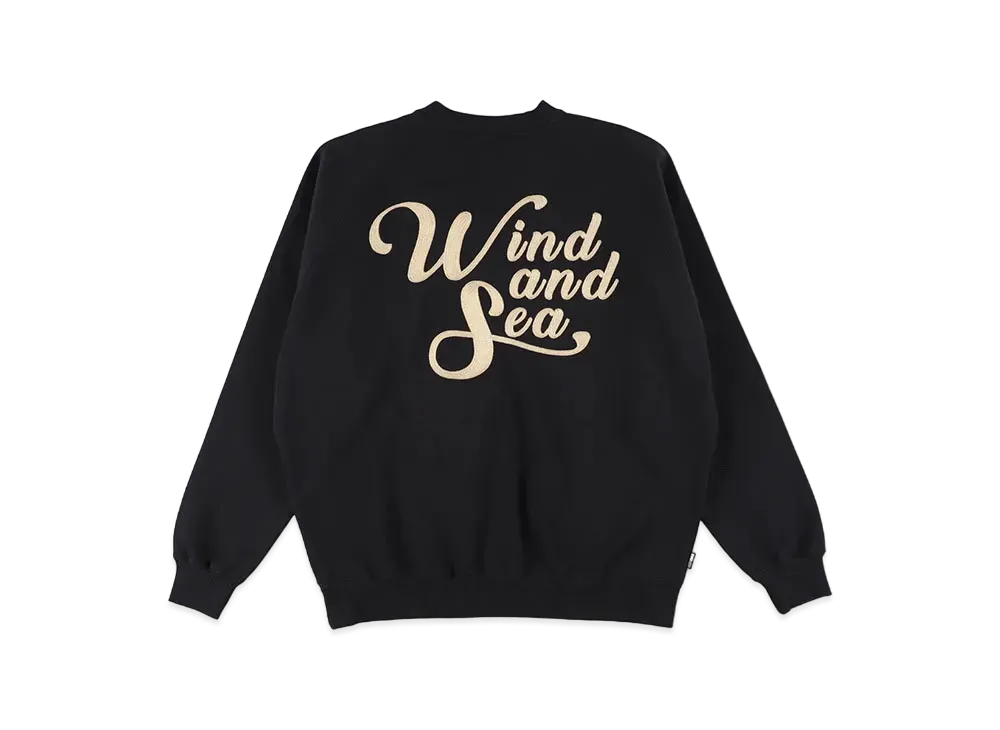 WIND AND SEA SDCL (WDS) Raglan Crew Neck "Black"