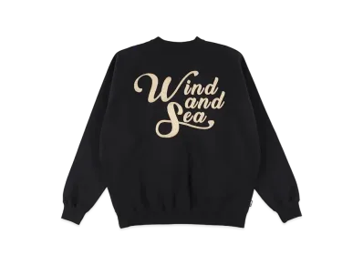 WIND AND SEA SDCL (WDS) Raglan Crew Neck "Black"