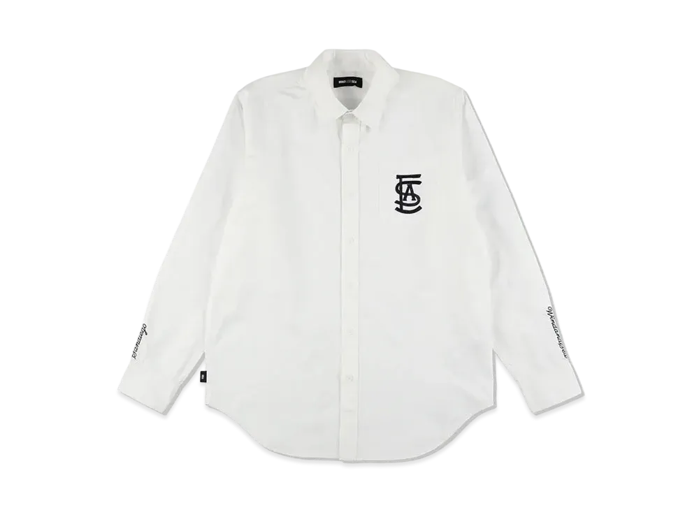 WIND AND SEA SDCL (WDS) Broad Shirt "White"