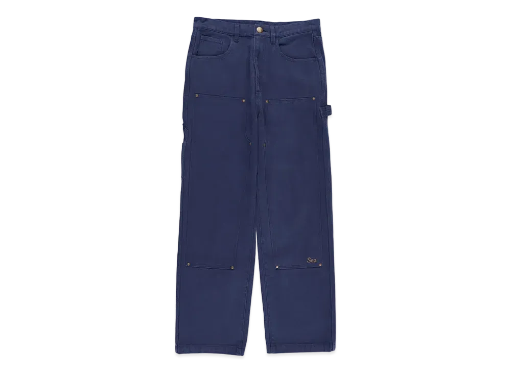 WIND AND SEA Duck Canvas D.Knee Painter PT "Navy"