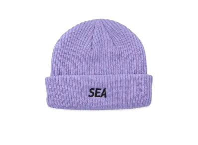 WIND AND SEA Sea Knit Cap "Purple"