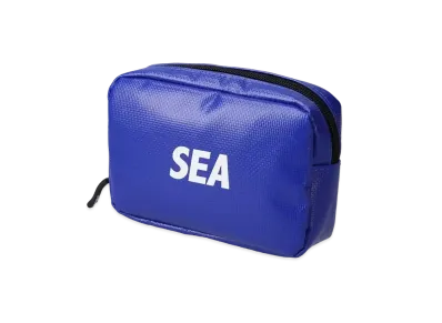 WIND AND SEA Sea Pouch "Blue"