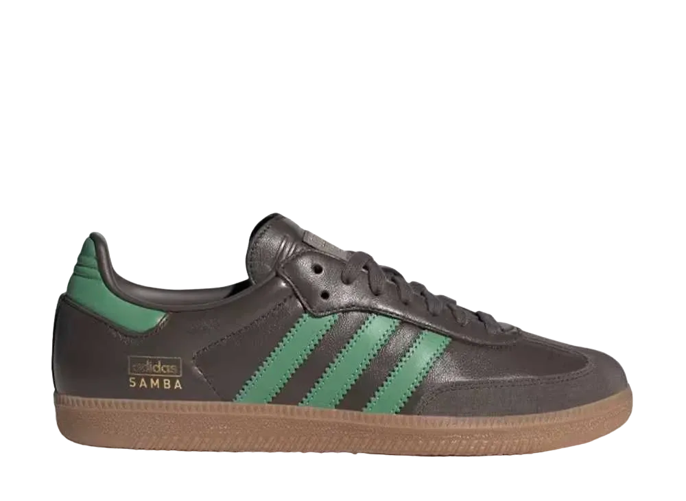 adidas Samba OG "Shadow Olive/Preloved Green/Gum"