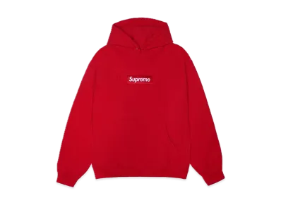 Supreme Box Logo Hooded Sweatshirt "Red" (23FW)