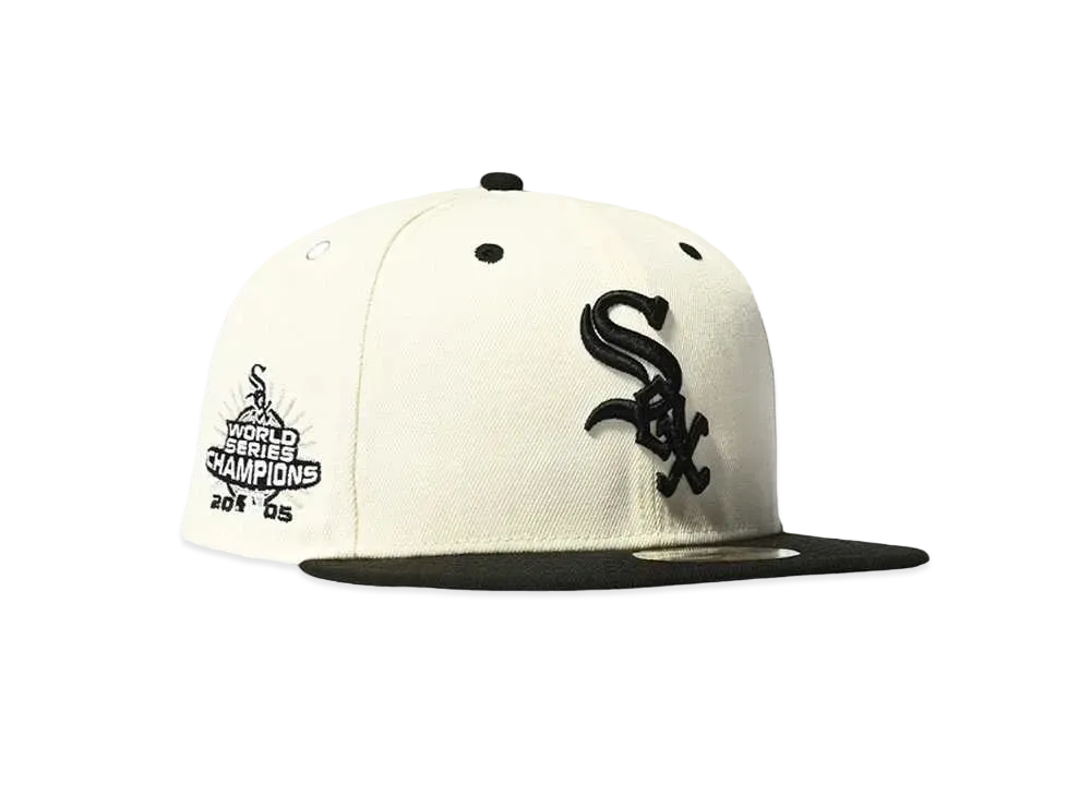 NEW ERA CHICAGO WHITE SOX 59FIFTY - WS 2005 "CHROME/BLACK"